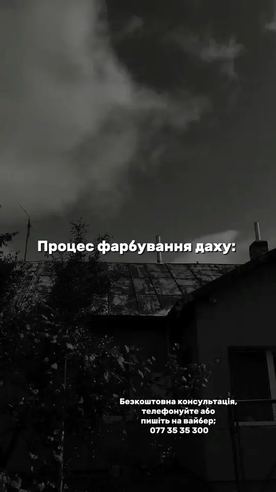 Відео — мийка та фарбування покрівлі